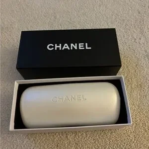 CHANEL Mother of Pearl 5076-H Black Square CC Sunglasses - Box Case, Cloth, Auth CHANEL | Accessories | Chanel Mother Of Pearl 576h Black  main image 3